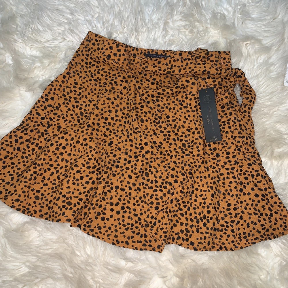 Cheetah “Love for Humanity” Skort 😍